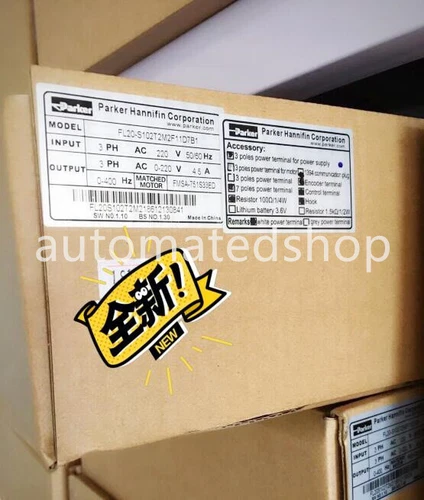 FL20-S102T2M2F11D7B1 Parker 750W Servo Drive Brand New
