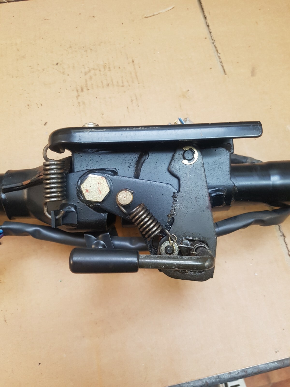 MK1 Mitsubishi shogun pajero steering column rack rod 2.5 ignition