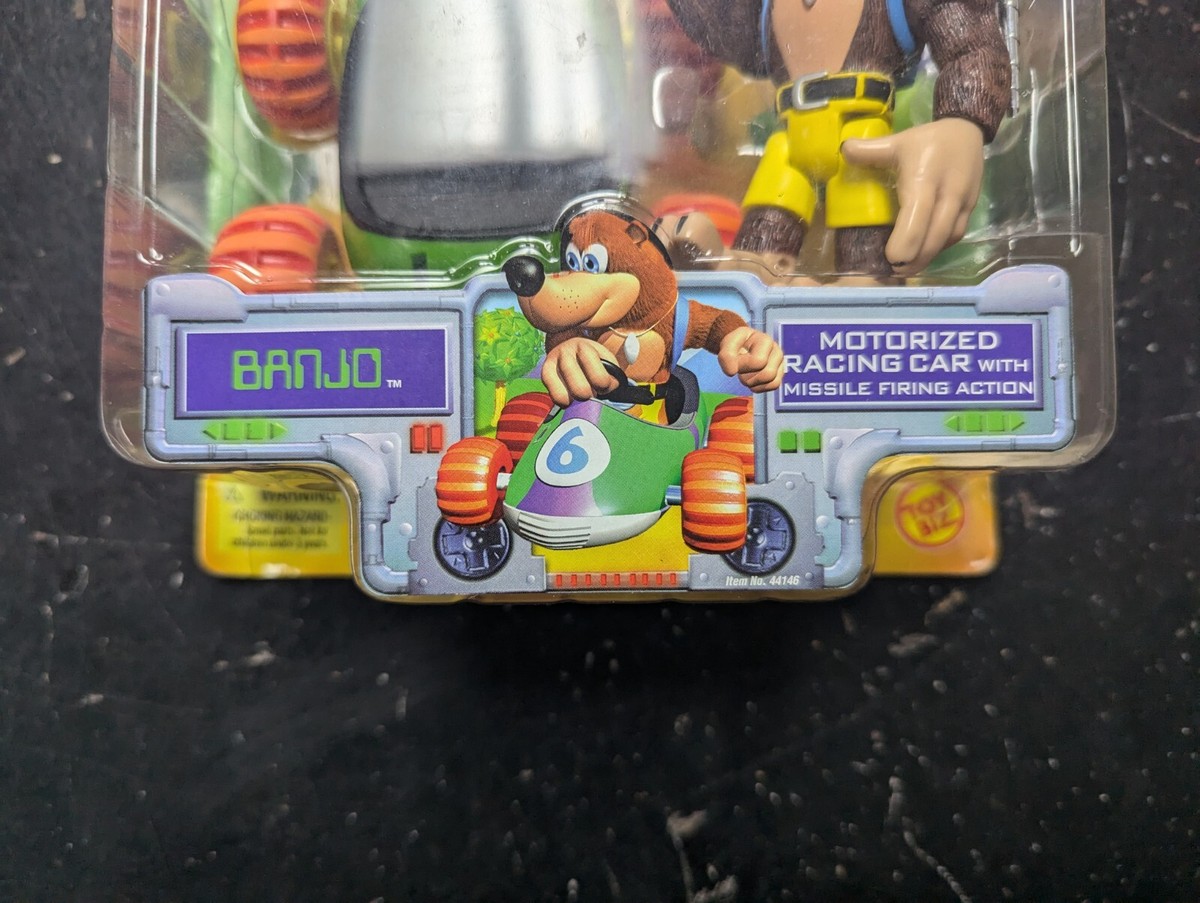 ディディーコングレーシング N64 バンジョー トイビズ1999 1999 ToyBiz Nintendo Diddy Kong Racing Motorized Plane Racer