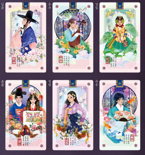 Bana 24 Julgi Oracle Tarot Cards 24Pcs (120 X 70mm) 120p English Guide Book - Picture 4 of 12