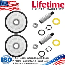 303373K Dryer Roller Wheel Drum Support Kit For Maytag 12001541 312948 2 Pack US