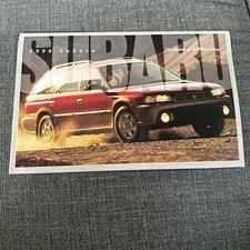 1996 Subaru Brochure Svx Legacy Outback Impreza 1996 Subaru Brochure Svx Legacy Outback Impreza