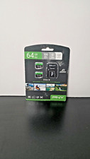 PNY 64GB Elite-X Class 10 U3 V30 microSDXC Flash Memory Card 2-Pack NEW