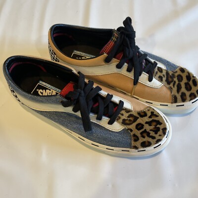 VANS Bold Ni Bender Pack Men's Size 10 Pattern Rare Denim Ultra