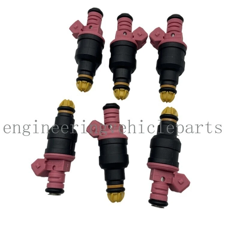 Inyectores de combustible 0280150440 6 piezas para BMW M52 B28 E36 M3 E39 Z3 328i Foto 2 de 4