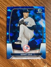 2023 Bowman Chrome Sapphire GERRIT COLE Vet Base Yankees