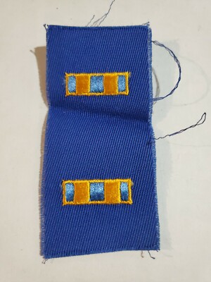 US Air Force Chief Warrant Officer 2 CWO2 Pair Rank Insignia Blue ...