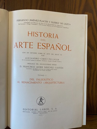 Historia Del Arte Espanol 2 Volumes 1955 Spanish Language Spanish Art History - Picture 15 of 16
