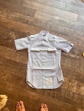us air force uniform 1980s dress blue Air Force Blue Dress Shirt