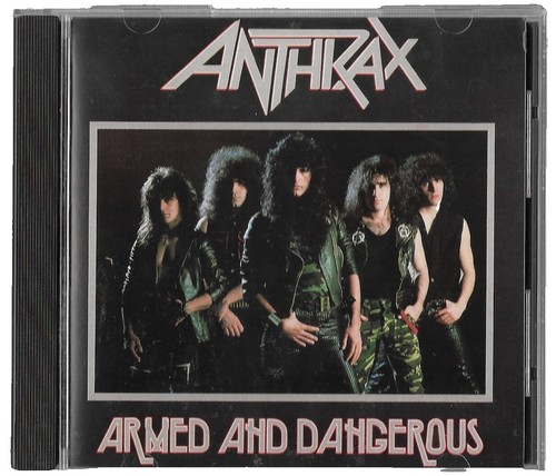 Anthrax - Armed and Dangerous Vinyl EP 1985 Megaforce Orig