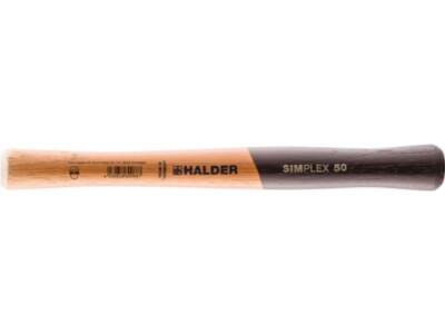 1er PACK(Stk) HALDER 3244040 Schonhammerstiel SIMPLEX für Kopf-D. 40 mm Länge 27