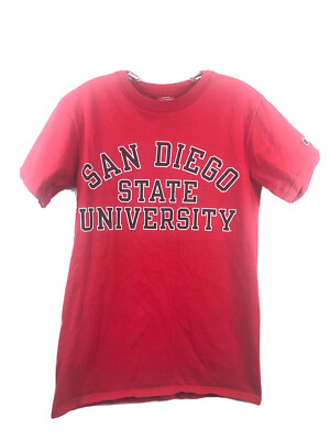 San Diego State SDSU Retro Champion T-Shirt Men’s Small