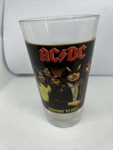 AC/DC Highway to Hell 14 oz Pint BEER Glass | eBay