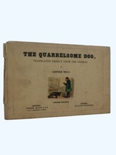 LEOPOLD WRAY (Clara de Chatelain) The Quarrelsome Dog 1858 hand-coloured illus