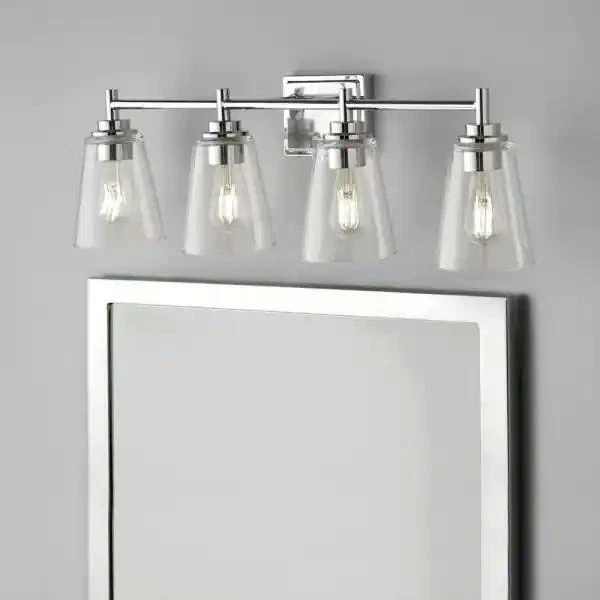 Hampton bay 4 light bath bar online