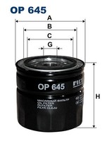 Filtron Op 645 ÖLfilter FÜR Volvo
