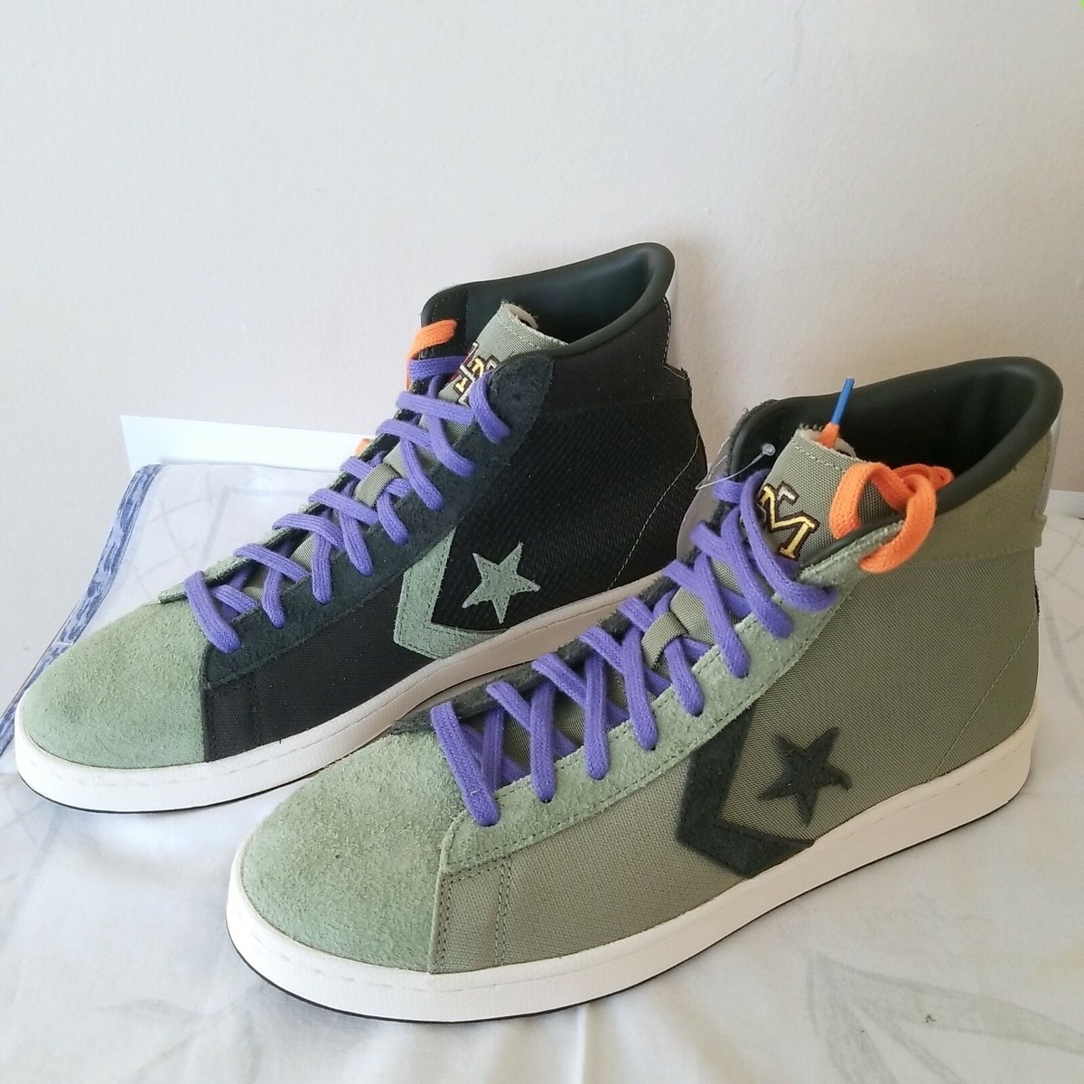 Converse Pro Leather BHM (2020) Men's Oil Green Sequoia Lifestyle