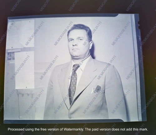 FAMOUS PHOTOGRAPHER JIM MCGOWAN PM PROD MGR 1942 NYC 1 NEGATIVES SCARCE