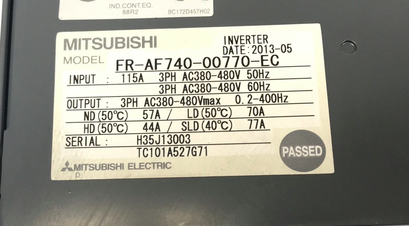 Mitsubishi fr af740