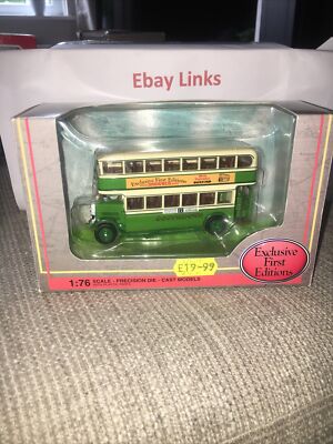 EFE 28501SB LEYLAND TD1 HIGH FRONT SHOWBUS SPECIAL, 1/76, MIB!