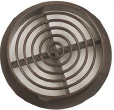 2 X Air Vent - Soffit Louvre Brown 100mm For 100mm Hole Diameter | Onestopdiy Ne