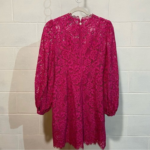 Kate Spade Floral Lace A-Line Dress 2 Pink Feminine Romantic Date Night NWOT - Picture 7 of 24