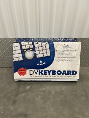 Rare Video editing Bella Shuttle Keyboard USB Retro 1101 Open box