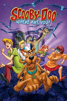 1969 Scooby Doo Where Are You? Movie Poster 11X17 Fred Daphne Shaggy Velma  
