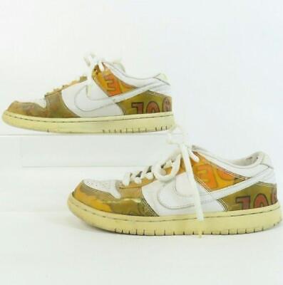 Nike Sb Dunk Low De La Soul 304292-171 WHITE/YELLOW 2005 Men Nike Sb Dunk Low De La Soul 304292-171 WHITE/YELLOW 2005 Men