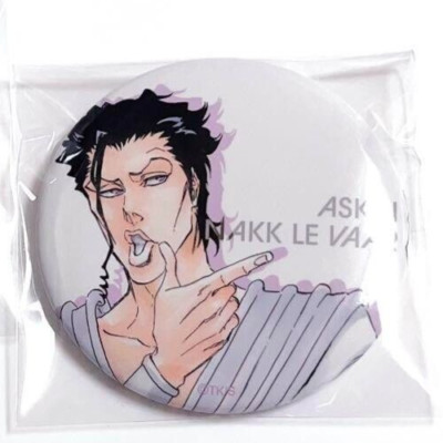Bleach EX Genga Can Badge Button Collection Askin Nakk Le Vaar Jump Anime JP