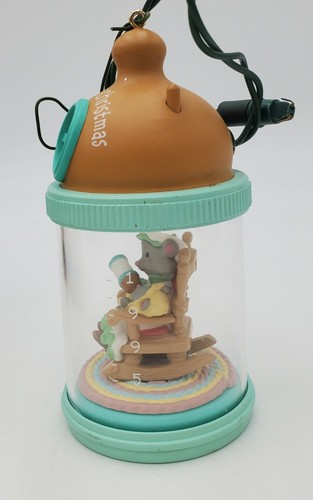 Hallmark Keepsake Babys First Christmas Ornament Magic Series Light & Music 1995 - Picture 3 of 8