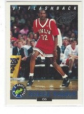1992 CLASSIC BASKETBALL DRAFT PICKS MAGICIANS STACEY AUGMON #BC4 - UNLV