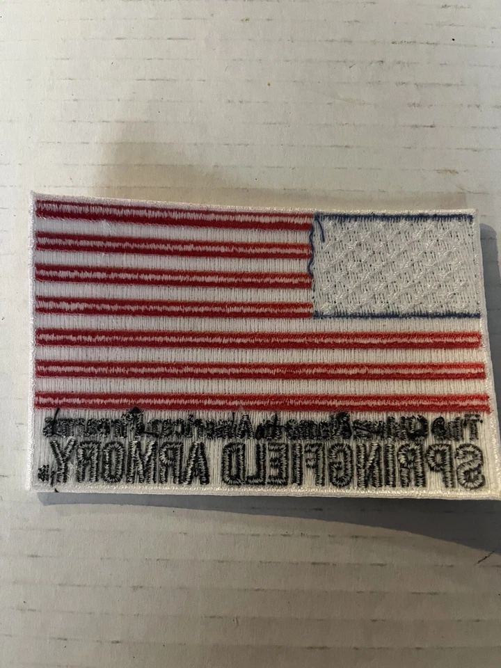 Springfield Armory Gun Patch Large 4.5"X3" The Oldest Name In American Firearms - Image 2 of 2