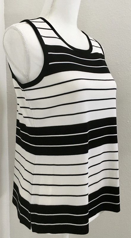 Misook strip top M
