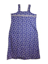 Women's Summer 100 Indian Cotton Strap Sleepwear Loungewear Pajama Long XL