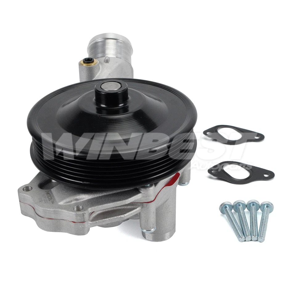 Bomba de agua y termostato para Jaguar XF XJ XK Land Rover LR4 Range Rover 5,0 L Foto 4 de 4