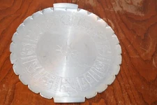 Arthur Armour Zodiac Tray Hand Hammered Anodized Aluminum Platter