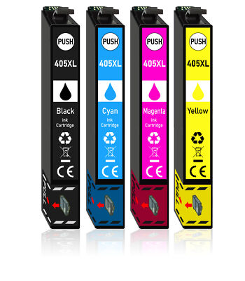 4 Druckerpatronen kompatibel mit Epson WF-3820DWF