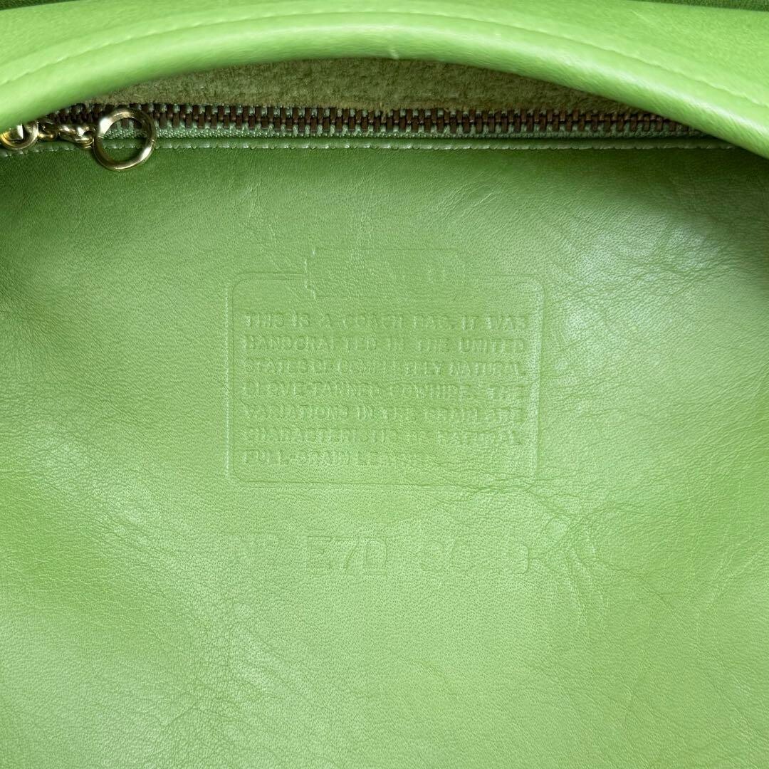 バッグ Vintage Coach Ergo Flap Green Shopper COACH Ergo Flap Shopper Leaf Green Leather Shoulder Bag | eBay