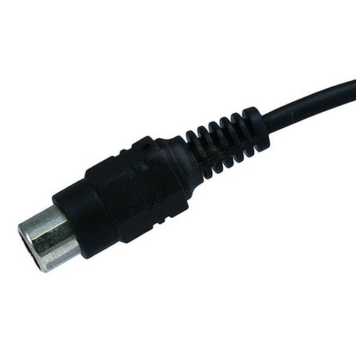 25FT RCA męski na żeński kabel kompozytowy audio wideo przedłużacz DVD czarny - Zdjęcie 3 z 3