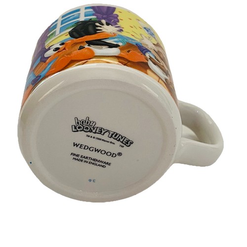 Tazza/Tazza Vintage Baby Looney Tunes Wedgwood Ceramica Cuneo Legno Inghilterra Terracotta - Foto 4 di 7