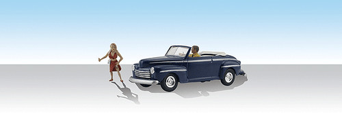 Woodland Scenics 5547 Accesorio Escena de Auto HO Escala Hitch'n' A Ride | Zustand: Nuevo