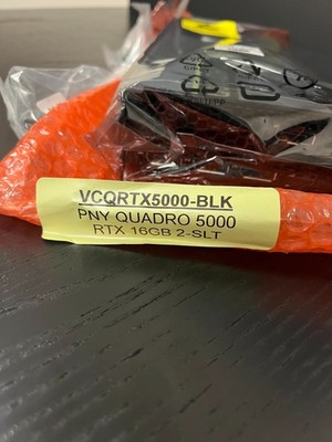PNY NVIDIA Quadro RTX 5000 16GB GDDR6 VCQRTX5000-BLK