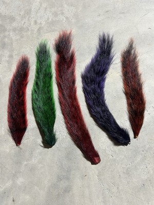 Squirrel tail assorted colors