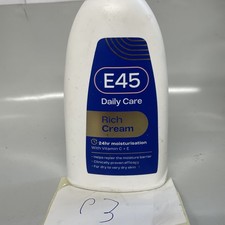 Image of E45 Rich 24H Fast Absorption Deep Nourishing Moisturisation Cream 400ml