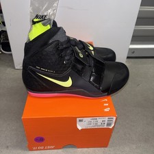Nike Zoom Javelin Elite 3 Black Pink Track Spikes Size 8.5 - AJ8119 002