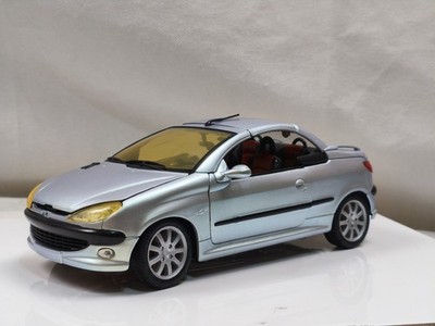 Welly 1/18 Peugeot 206cc Custom Painted Model Car Damaged | eBay