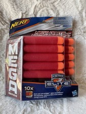 10 ct NERF MEGA DARTS N-STRIKE ELITE 10 ct package for Mega Series Blasters