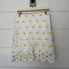 Altar d State Women s Medium Daisy Crochet Mini Skirt Boho Floral