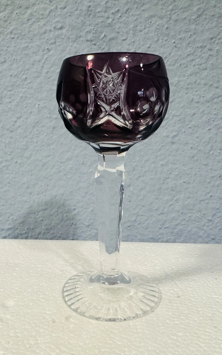 Lead Crystal Etched Wine Glasses for sale | eBay